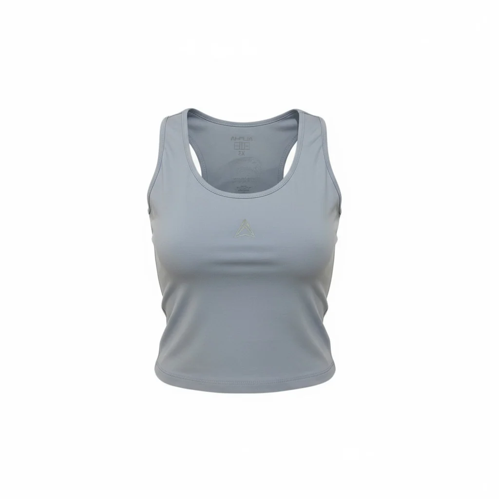 Alpha Women’s Cropped Tank Top - Image 3