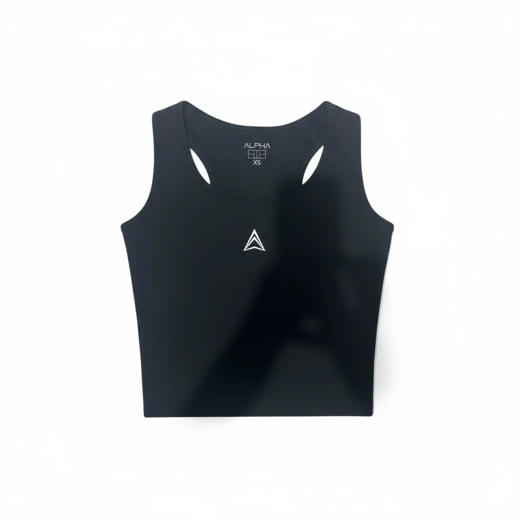 Alpha Women’s Cropped Tank Top - Image 5