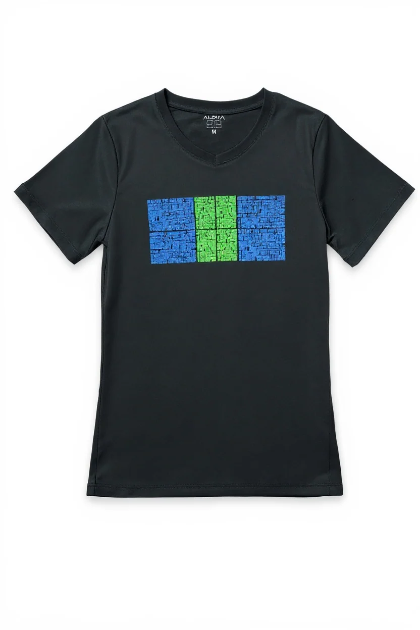 Alpha Women’s Dri-Fit V-neck Court Shirt - Image 5