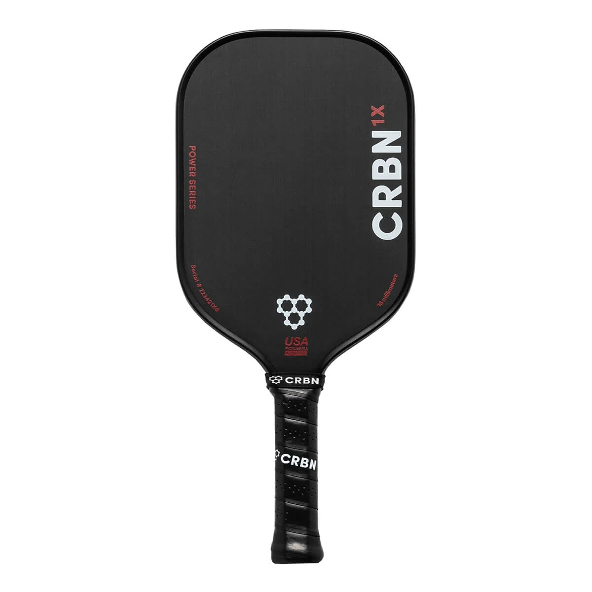 CRBN¹ X Power Carbon Fiber (Elongated) Pickleball Paddle - Image 3