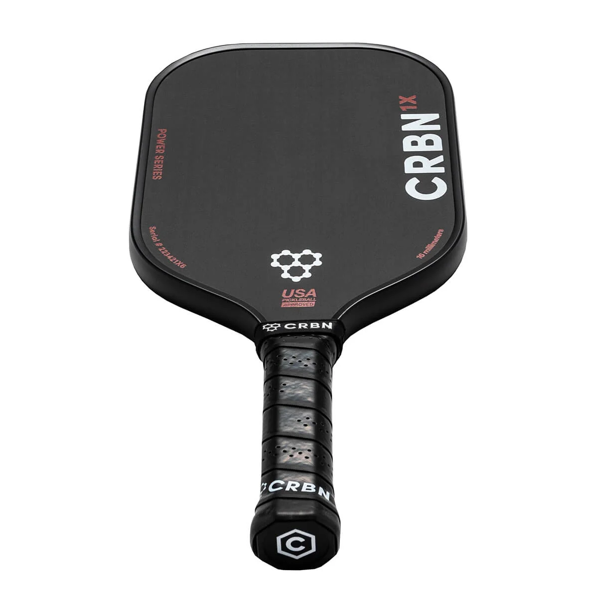 CRBN¹ X Power Carbon Fiber (Elongated) Pickleball Paddle - Image 4
