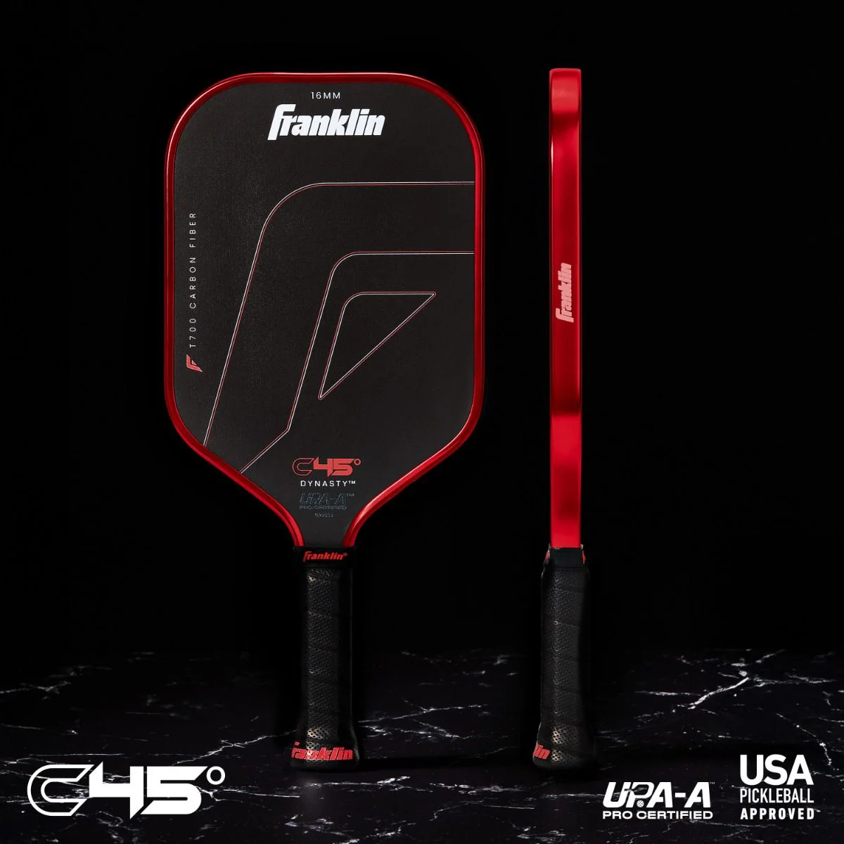 Franklin C45 Dynasty Carbon Fiber Paddle - Image 8