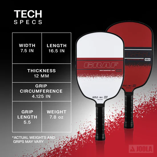 JOOLA AGASSI/GRAF CHAMPION PICKLEBALL PADDLE SET - Image 5
