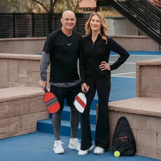 JOOLA AGASSI/GRAF CHAMPION PICKLEBALL PADDLE SET - Image 9