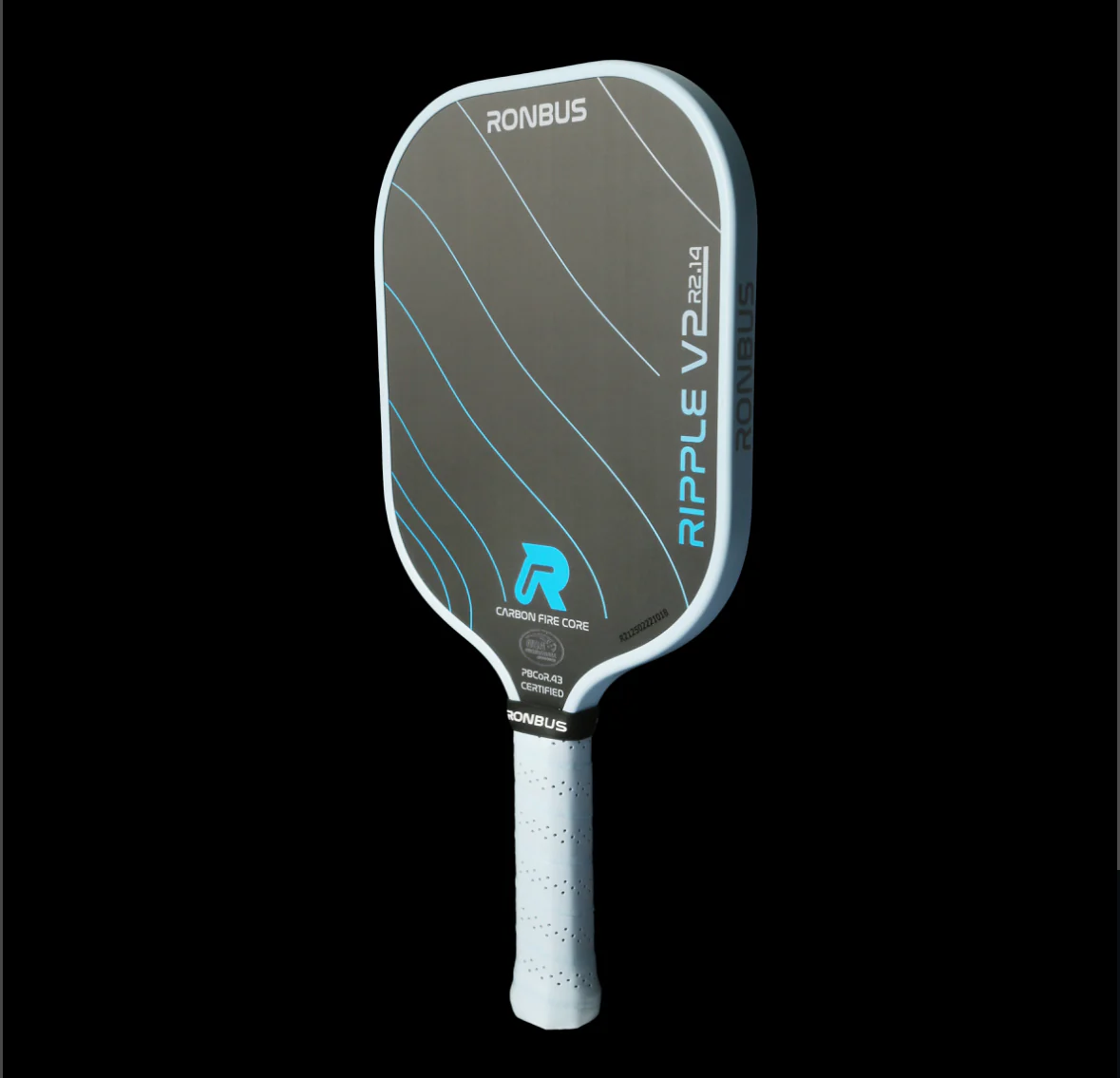 Ronbus Ripple V2 R2.14 FIRE Core Widebody 14mm Pickleball Paddle - Image 3