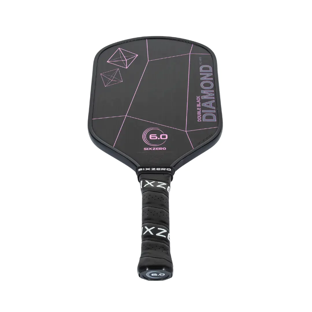 Six Zero Double Black Diamond Control 14mm Pickleball Paddle - Image 4