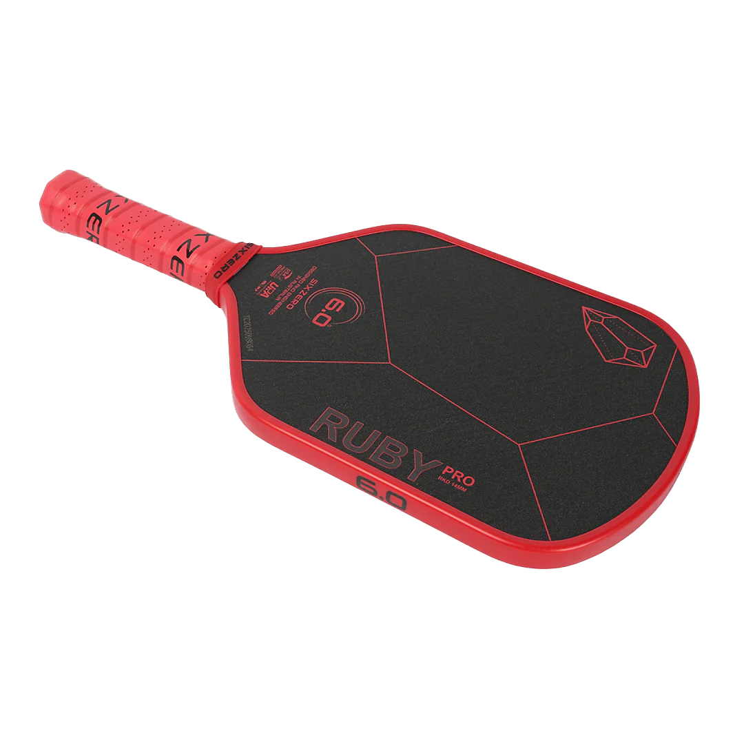 Six Zero Ruby Pro 14mm Pickleball Paddle - Image 9