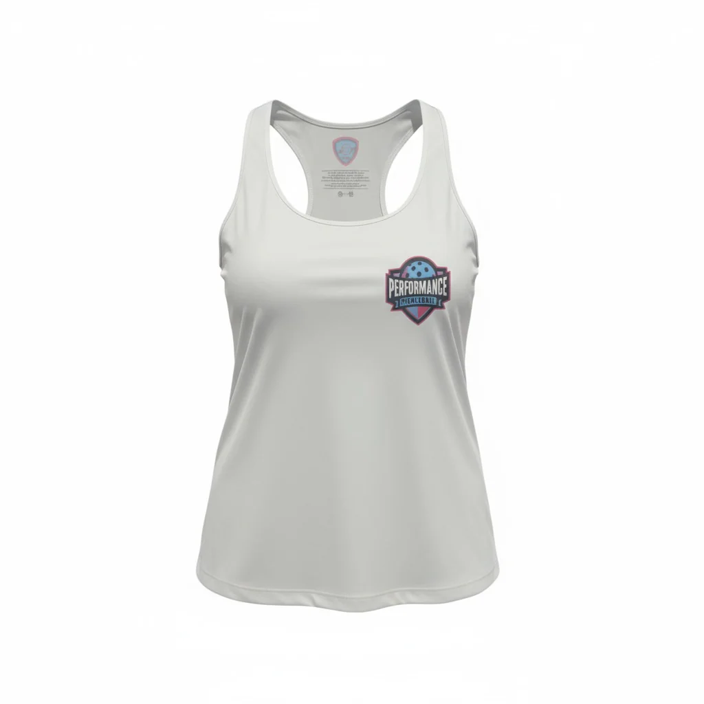 Performance Tank Top: Miami Vice Logo - Image 3