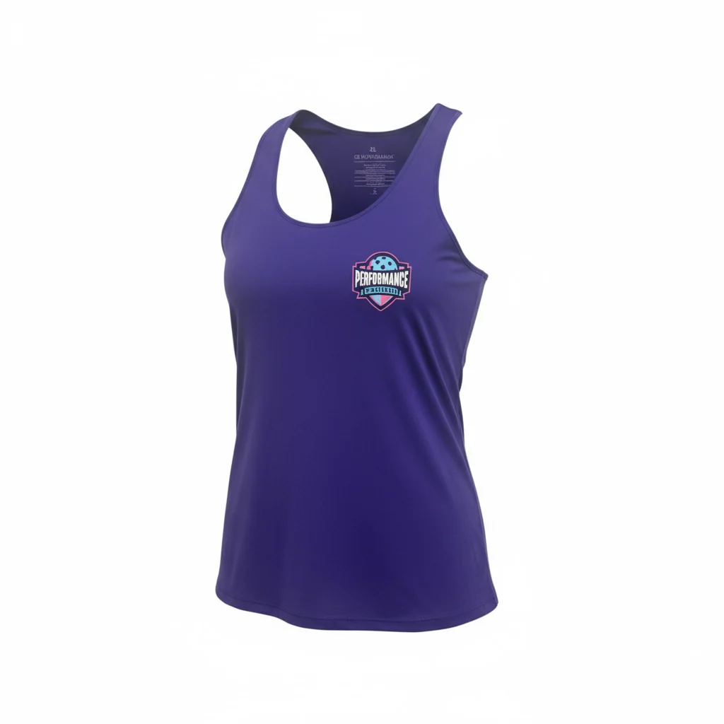 Performance Tank Top: Miami Vice Logo - Image 4